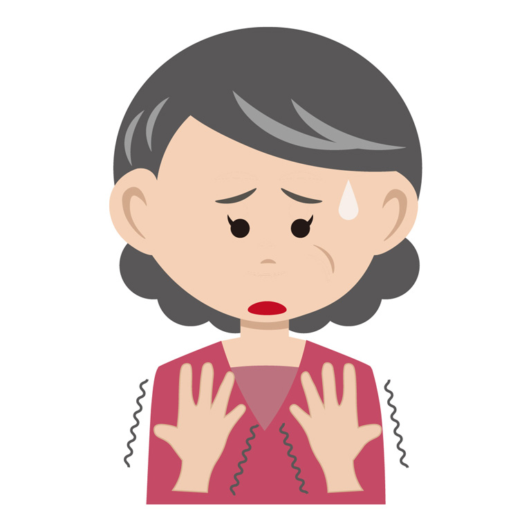 手のしびれのイメージ