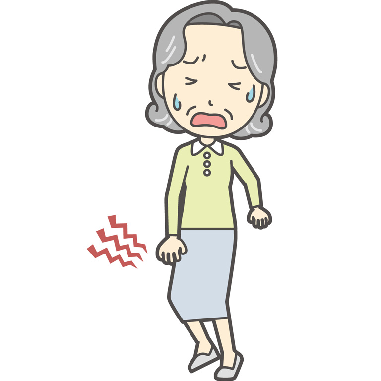 股関節痛のイメージ