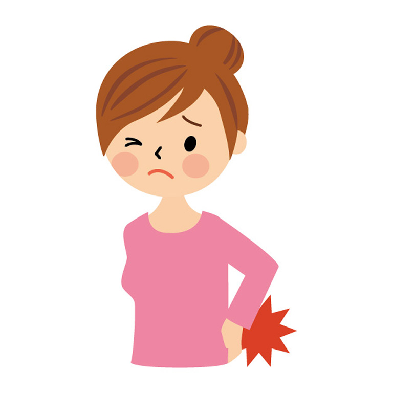 坐骨神経痛のイメージ