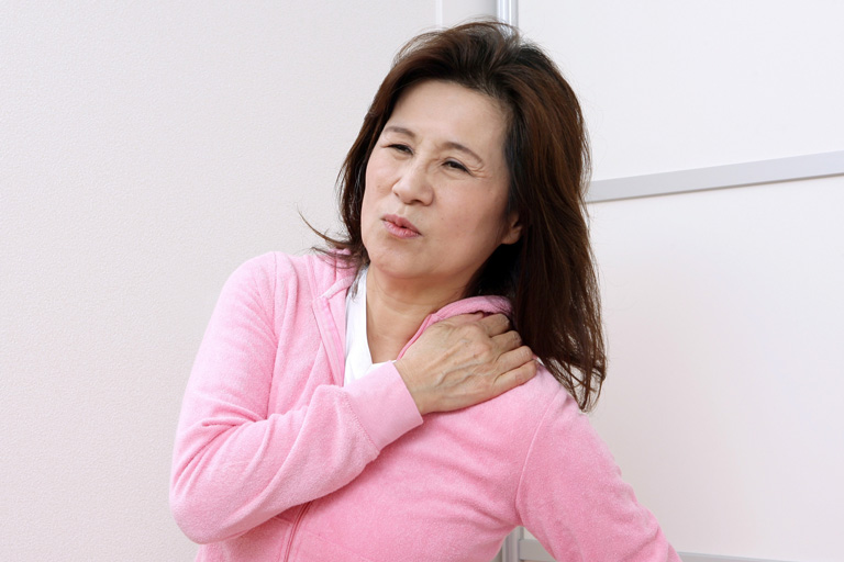 五十肩のイメージ